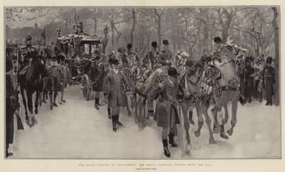 The State Opening of Parliament, the King